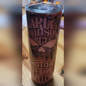Harley Davidson tumbler
